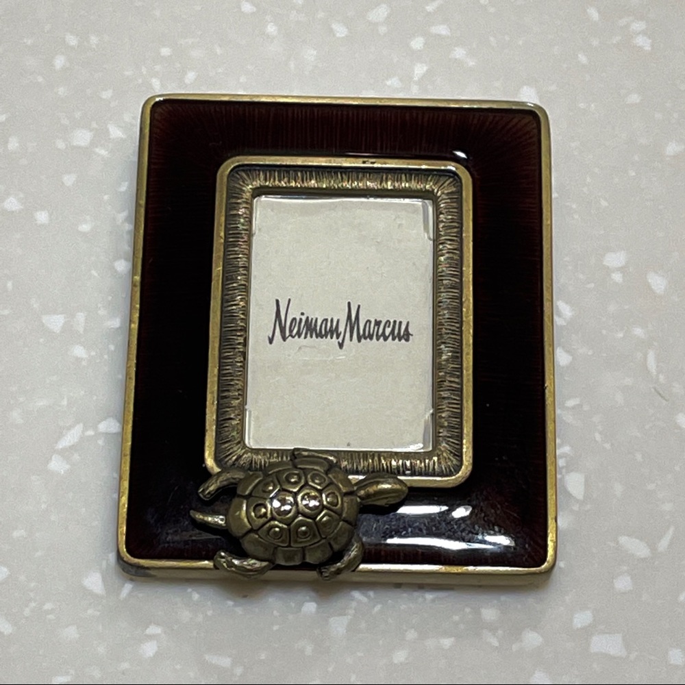 Jay strongwater Neiman Marcus turtle mini frame